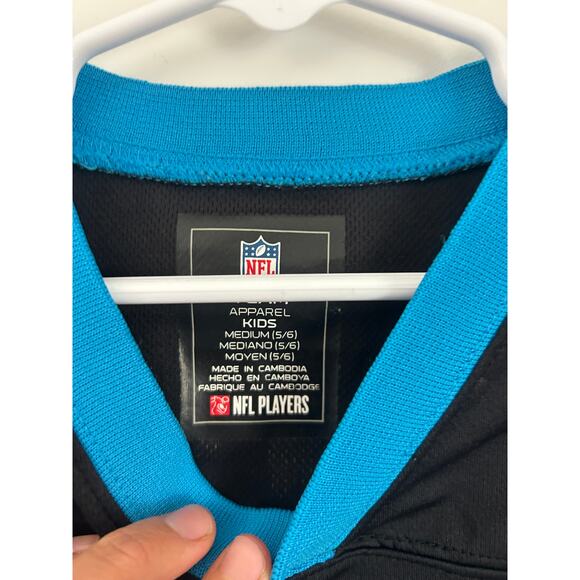 NFL Team Apparel Cam Newton Carolina Panthers Jersey Youth Size Medium - Picture 6 of 7